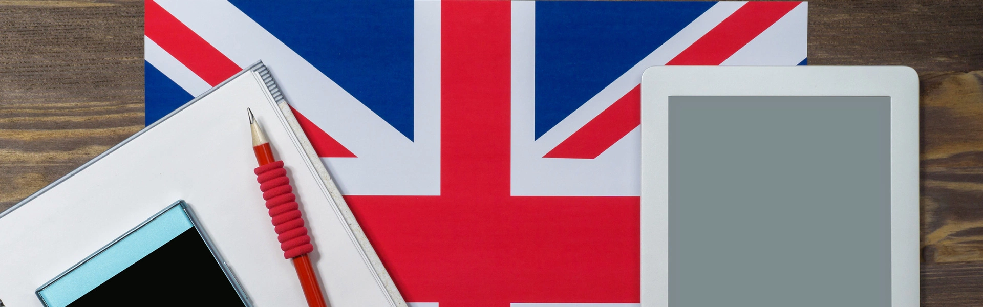 Slajd #1 - flaga Wielkiej Brytanii